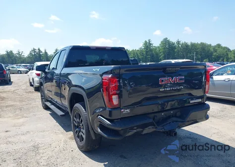 2023 GMC Sierra 1500 4Wd Double Cab Standard Box Elevation With 3Sb from USA, damaged, VIN 1GTRUCED0PZ224979
